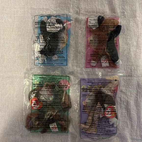 Ty Teenie Beanie Baby McDonald’s Happy Meal. Full set of 12, set number 3. - Picture 7 of 7